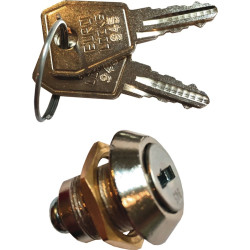 Zylinderschl.m.zwei Schlüsseln f.Werkstattwagen m.4 Schubl.TECWERK