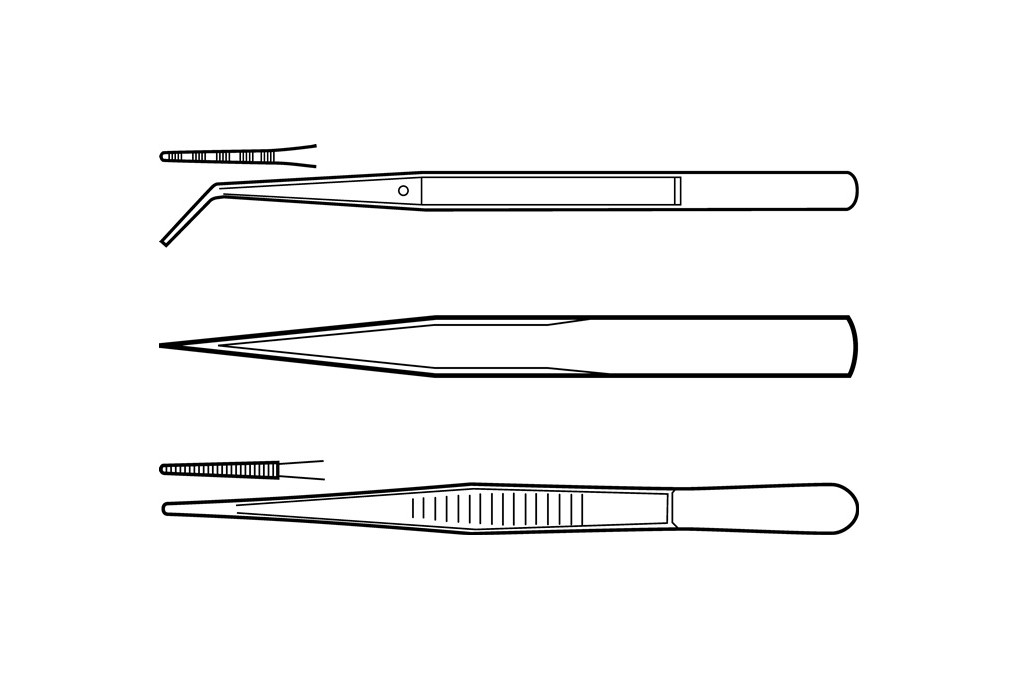 Pinzettenset 3tlg.TECWERK