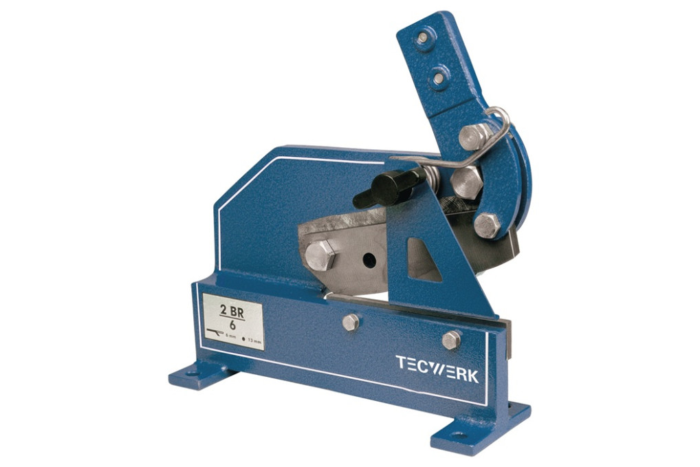Blech  Rundstahlschere 2BR 6 Messer L.180mm Stahlbl.70x6mm Rundstahl 13mm TW