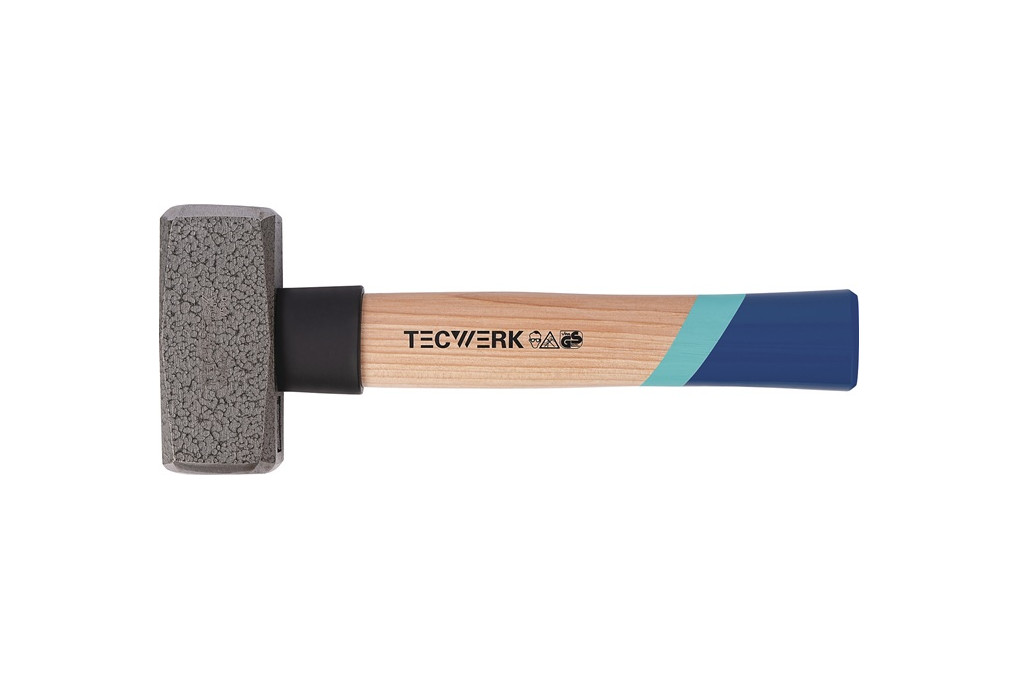 Fäustel Kopf G.1250g Hickory Stielschutzhülse TECWERK
