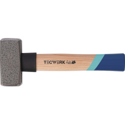 Fäustel Kopf G.1500g Hickory Stielschutzhülse TECWERK Fäustel Kopf G.1500g Hickory Stielschutzhülse TECWERK