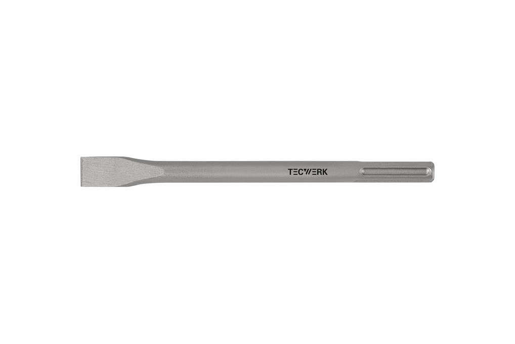 Flachmeißel L.280mm B.24mm SDS max TECWERK Flachmeißel L.280mm B.24mm SDS max TECWERK