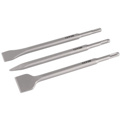 Einsteckwerkzeugset SDS plus 3 tlg.in Ku. Box L.250mm KU Box TECWERK Einsteckwerkzeugset SDS plus 3 tlg.in Ku. Box L.250mm KU Box TECWERK