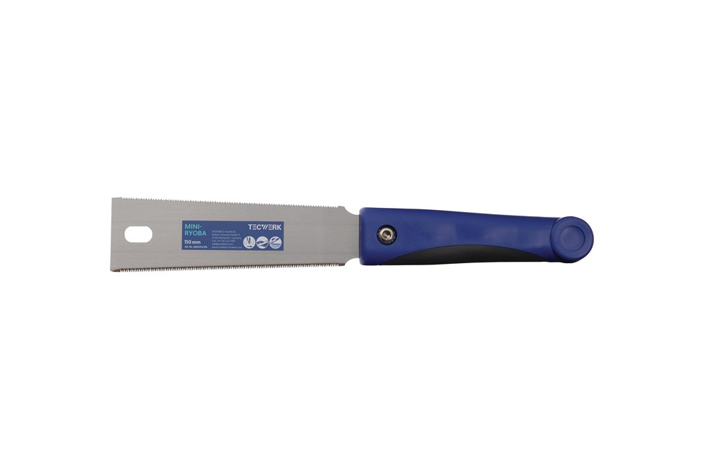Japansäge Feinzugsäge Mini Ryoba Blatt L.150mm Gesamt L.330mm ger.2K Griff
