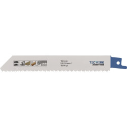 Säbelsägeblatt L.150mm B.19mm TPI 10 14 2,5 1,8mm 5 St. Karte TW Säbelsägeblatt L.150mm B.19mm TPI 10 14 2,5 1,8mm 5 St. Karte TW