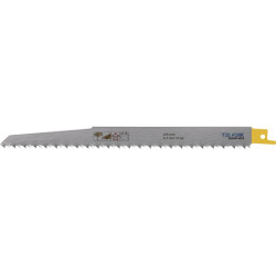 Säbelsägeblatt L.225mm B.19mm 4,2mm TPI 6 HCS CV 5 St. Karte TW Säbelsägeblatt L.225mm B.19mm 4,2mm TPI 6 HCS CV 5 St. Karte TW
