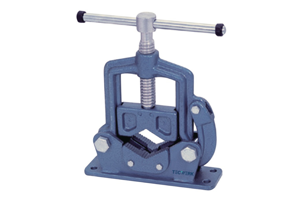 Rohrschraubstock Spann W.60mm Rohr D.2 Zoll TECWERK