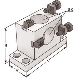 Montageblock SK50 Alu.TECWERK