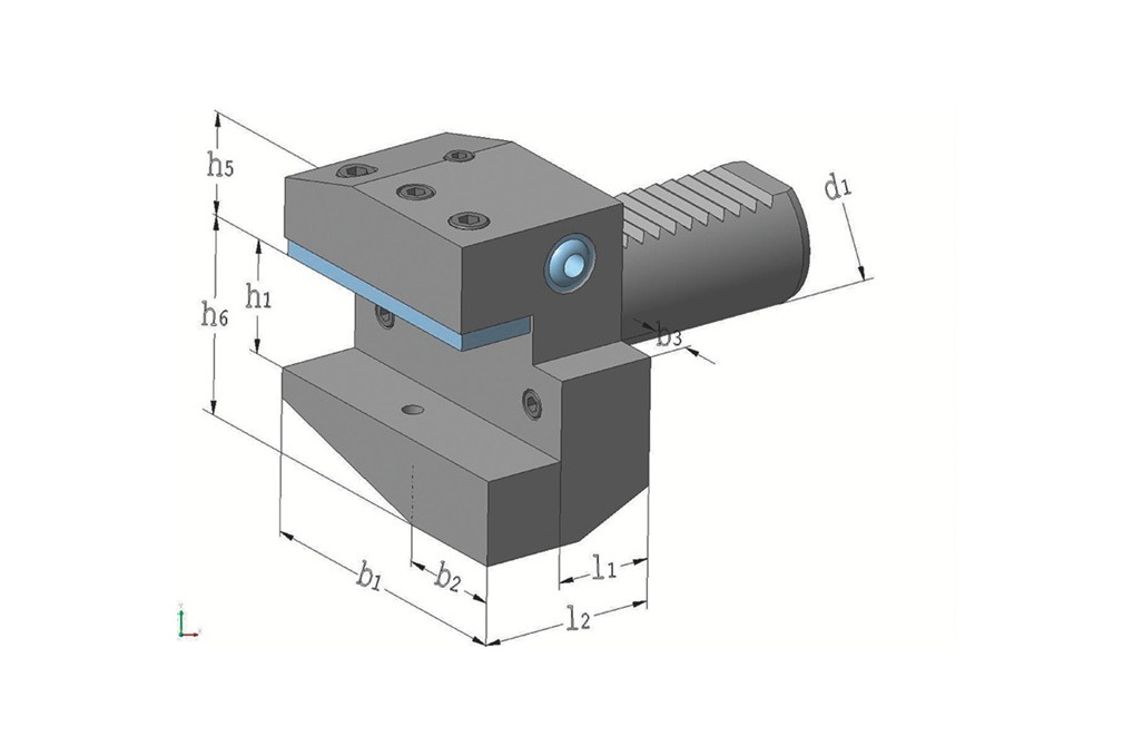 Radialwerkzeughalter B1 DIN 69880 VDI30 re.TECWERK