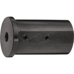 Reduzierbuchse Form 1 Bohrungs D.6mm AD 40mm Einspann L.71mm TECWERK