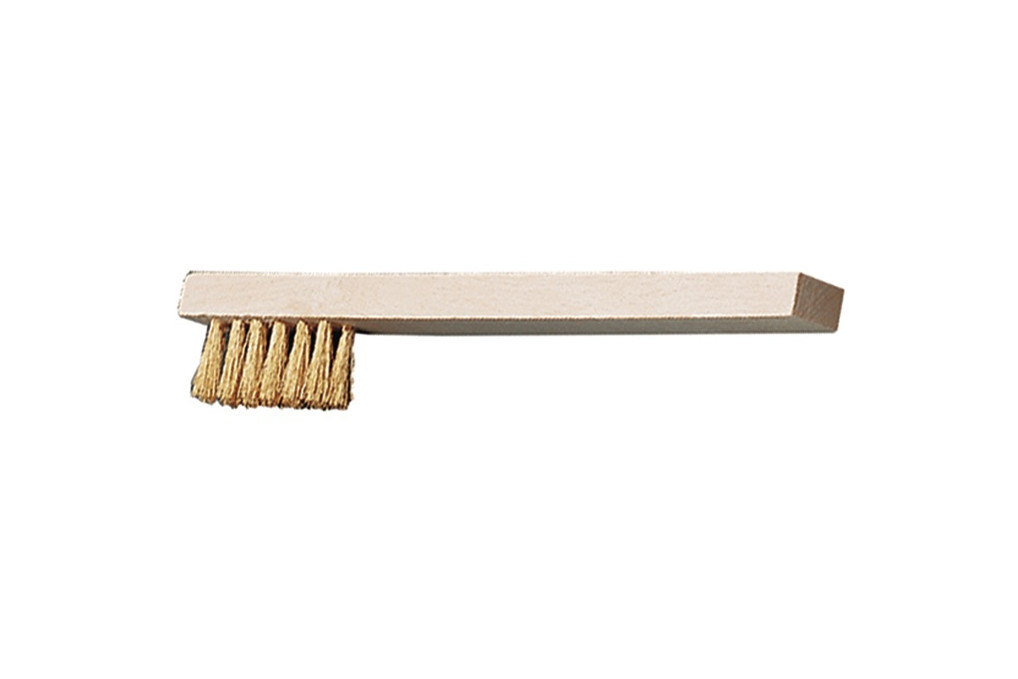Zündkerzenbürste L.150mm 0,2mm MS 3 reihig TECWERK