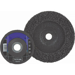Grobreinigungsscheibe Ø125x22mm ext.coarse Bohr.22,23mm TECWERK