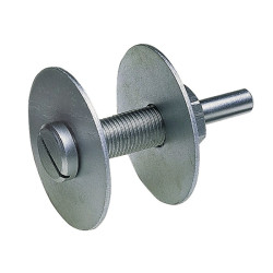Spannschaft f.Grobreinigungsscheiben Schaft D.8mm f.Bohrungs D.13mm TECWERK Spannschaft f.Grobreinigungsscheiben Schaft D.8mm f.Bohrungs D.13mm TECWERK
