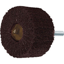 Fächerschleifer Ø80xH50mm K.150 Vlies Schaft D.6mm TECWERK