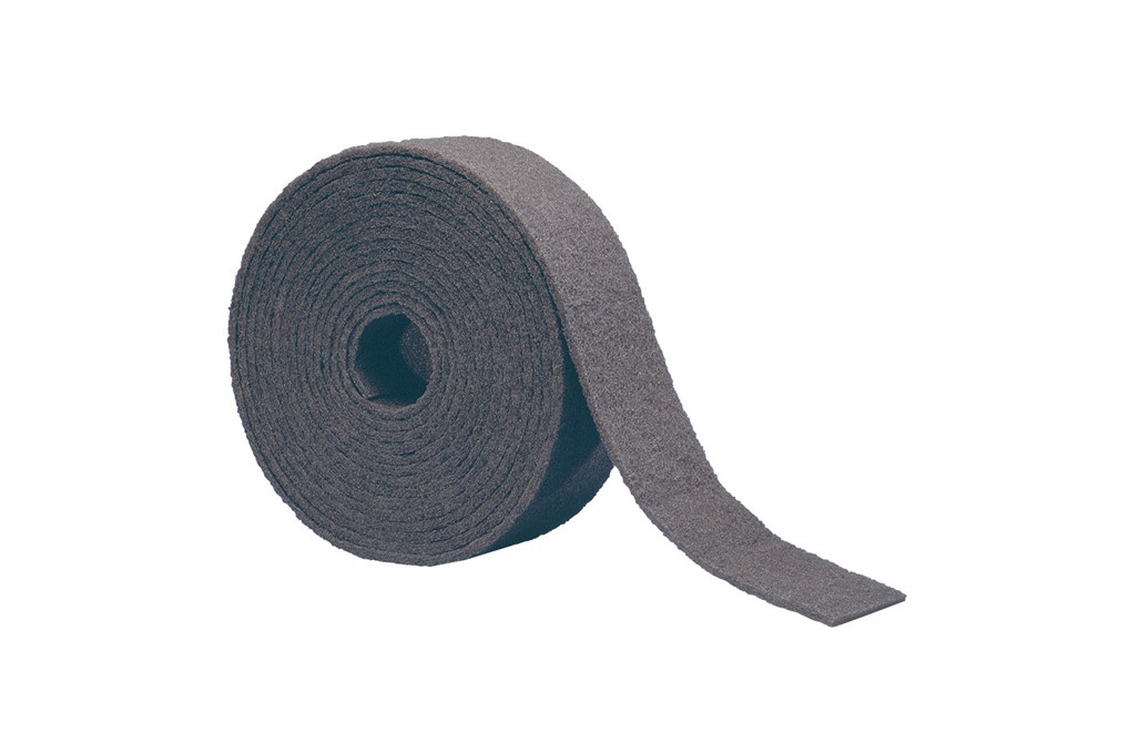 Schleifvliesrolle L.10m B.100mm ultra fine grau 10m RL TECWERK
