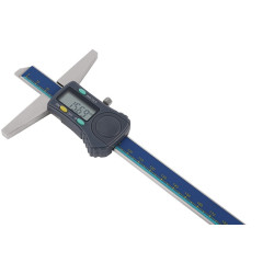 Tiefenmessschieber DIN 862 200mm dig.ger.Schiene TECWERK