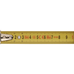 Taschenrollbandmaß L.3m B.16mm mm cm EG II Ku.Automatic TECWERK