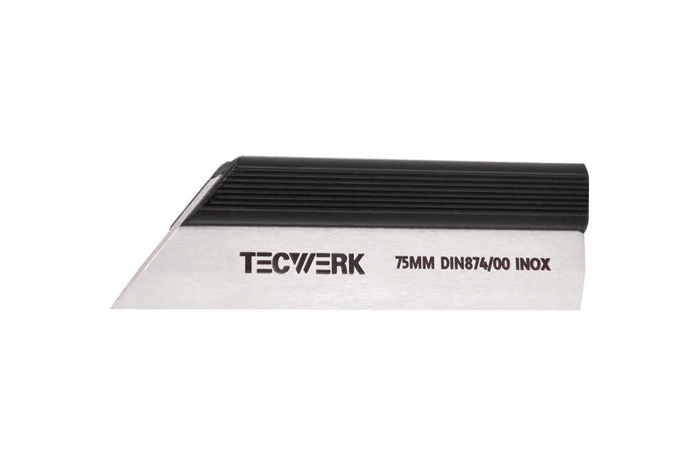 Haarlineal DIN 874 00 L.100mm Spezialstahl Q.23x5mm TECWERK