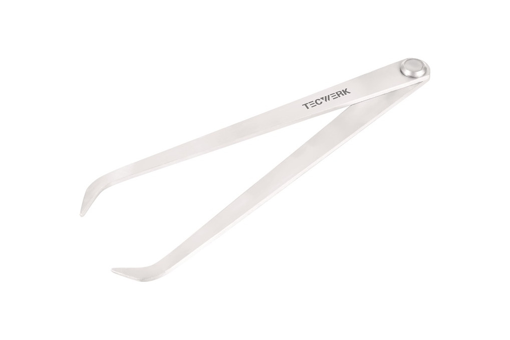 Lochzirkel L.200mm m.Nietscharnier TECWERK