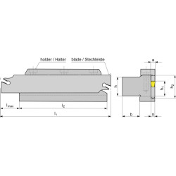 Grundhalter GFN GH 20 26 z.Stechschwert GFN S 26J TECWERK