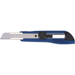 Cuttermesser Klingen B.18mm L.167mm m.Feststellrädchen Ku.TECWERK