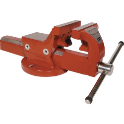 Parallelschraubstock Backen B.140mm Spann W.200mm m.Rohrsp. B.TECWERK