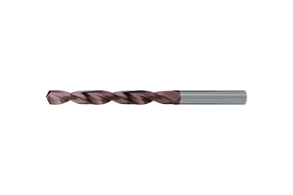 Spiralbohrer DIN 338 TypN D.4mm VHM TiAlN HA kurz TECWERK