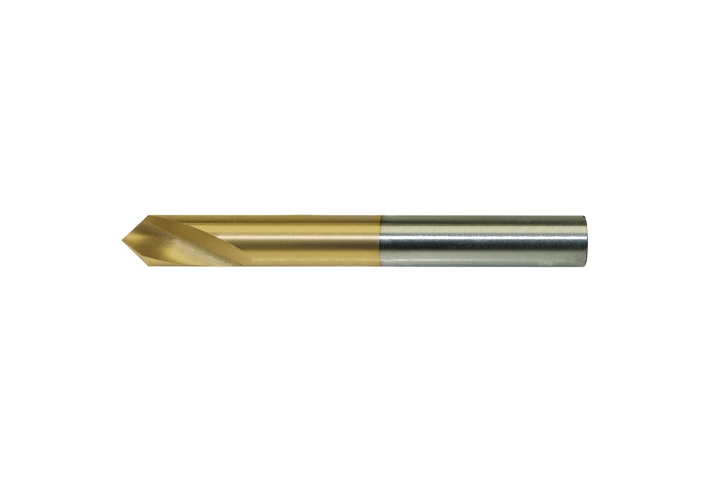 NC Anbohrer D.20mm HSS Co TiN 90Grad TECWERK