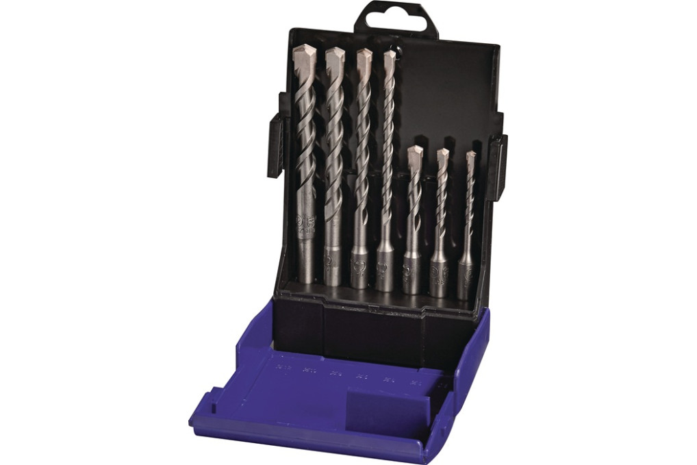Hammerbohrersatz SDS Plus 7 tlg.SDS Plus Ku. Box TECWERK