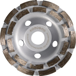 Diamantschleiftopf Univ.125mm Beton Putz Estrich Fliesenkleber 22,23mm D 426 TW