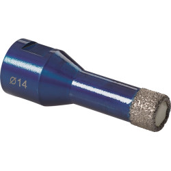 Diamant Fliesenbohrer PRO M14 D.14mm L.60,5mm 1 tlg.Sgmt Anz.1 TW Diamant Fliesenbohrer PRO M14 D.14mm L.60,5mm 1 tlg.Sgmt Anz.1 TW