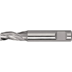 Minibohrnutenfräser D.2mm HSS Co8 Weldon Z.3 kurz TECWERK