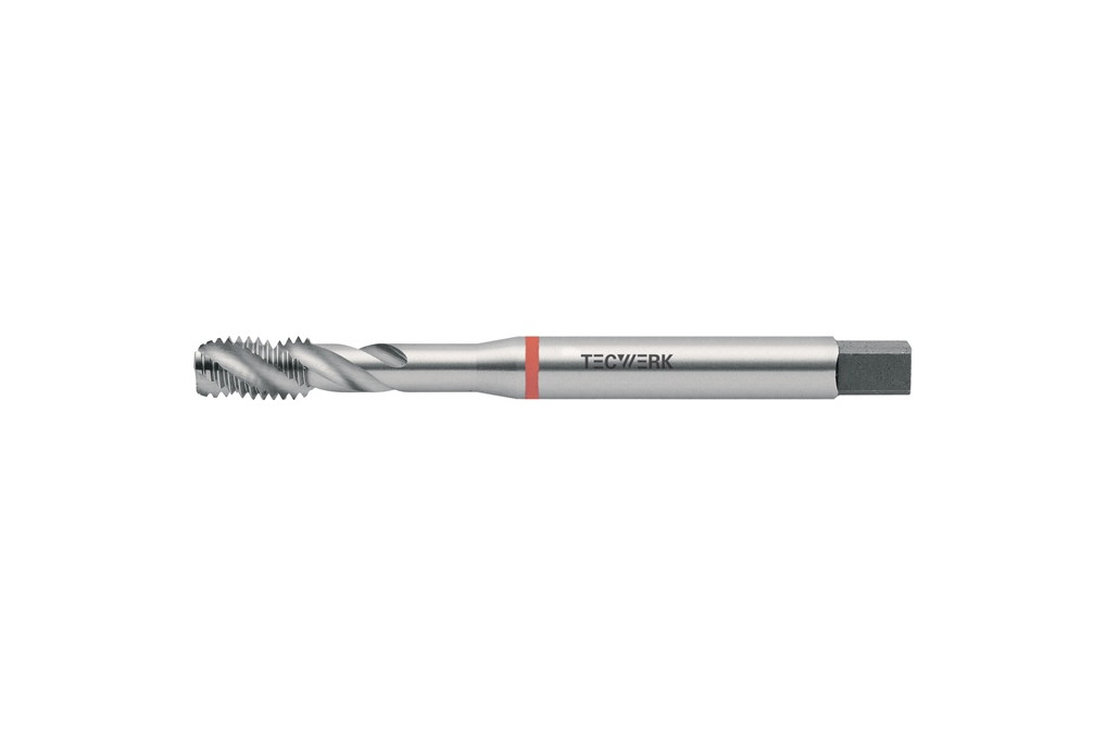 Maschinengewindebohrer DIN 371C H M5x0,8mm HSS Co 6H TECWERK Maschinengewindebohrer DIN 371C H M5x0,8mm HSS Co 6H TECWERK