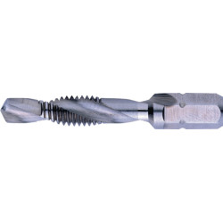 Kombigewindebohrer HSSG 1 4 Zoll 6KT M5x4,2mm Steig.0,80mm TECWERK Kombigewindebohrer HSSG 1 4 Zoll 6KT M5x4,2mm Steig.0,80mm TECWERK