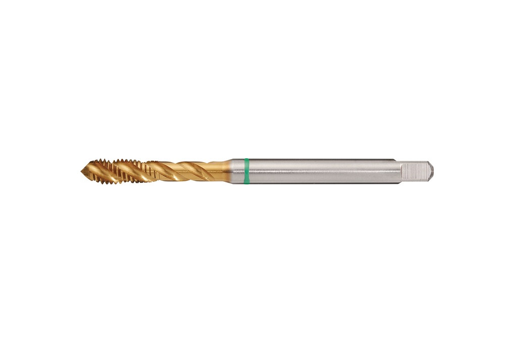 Maschinengewindebohrer DIN 371C Univ.M3x0,5mm HSS Co TiN 6H TECWERK