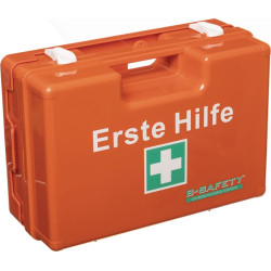 Erste Hilfe Koffer DIN 13169 2021 B310xH210xT130ca.mm orange B SAFETY