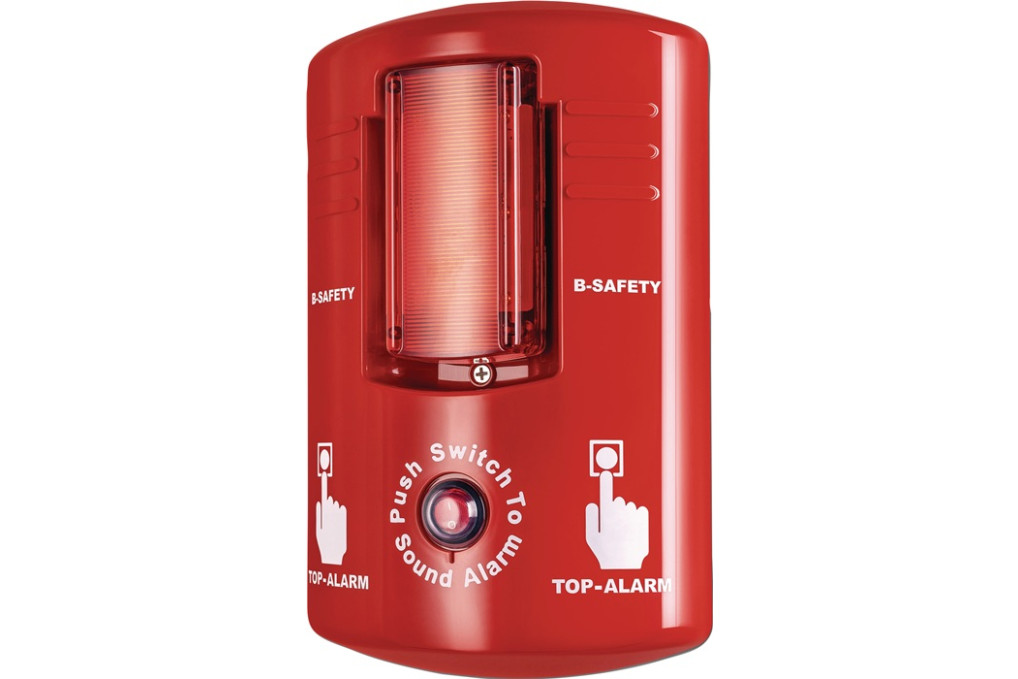 Top Alarm rot Sensor:man.Wandmontage