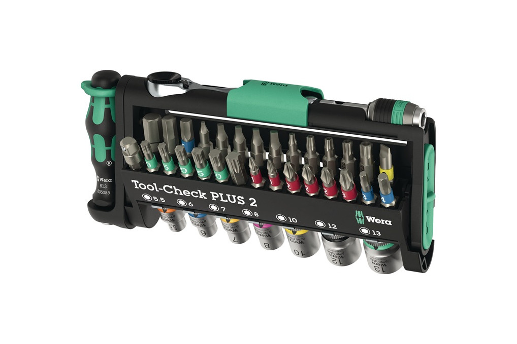 Bit Steckschlüsselset Tool Check Plus 2 39 tlg.WERA Bit Steckschlüsselset Tool Check Plus 2 39 tlg.WERA
