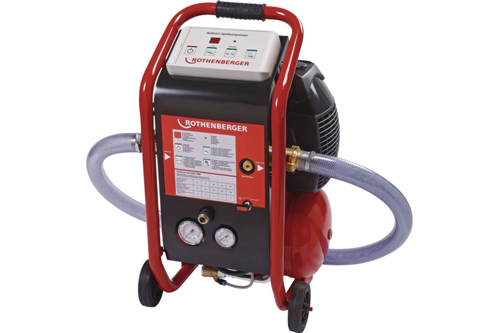 Spülkompressor ROPLUS D max.Betriebsdruck 8bar Netzspannung 230 V ROTHENBERGER
