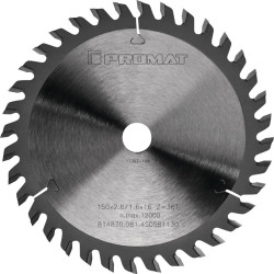 Präzisionskreissägeblatt AD 230mm Z.34 WZ Bohrung 30mm Schnitt B.3,0mm HM PROMAT Präzisionskreissägeblatt AD 230mm Z.34 WZ Bohrung 30mm Schnitt B.3,0mm HM PROMAT