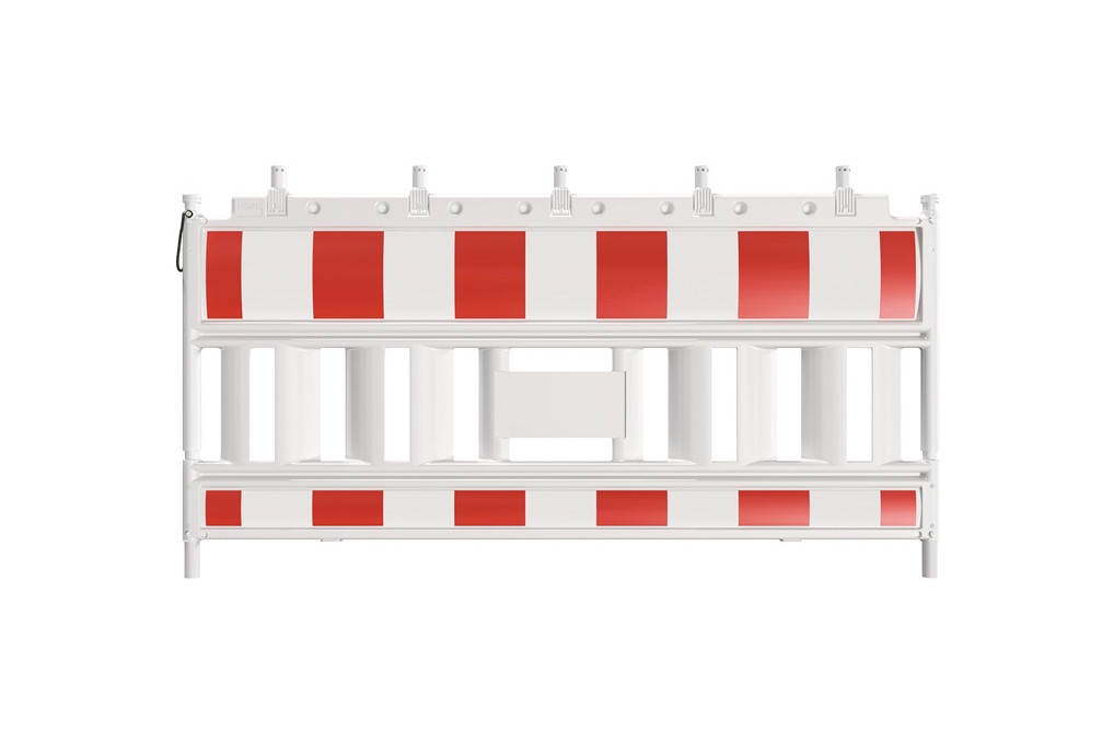 Absperrschrankengitter retroreflektierend Folie Typ RA2 B HDPE L.2100mm SCHAKE Absperrschrankengitter retroreflektierend Folie Typ RA2 B HDPE L.2100mm SCHAKE