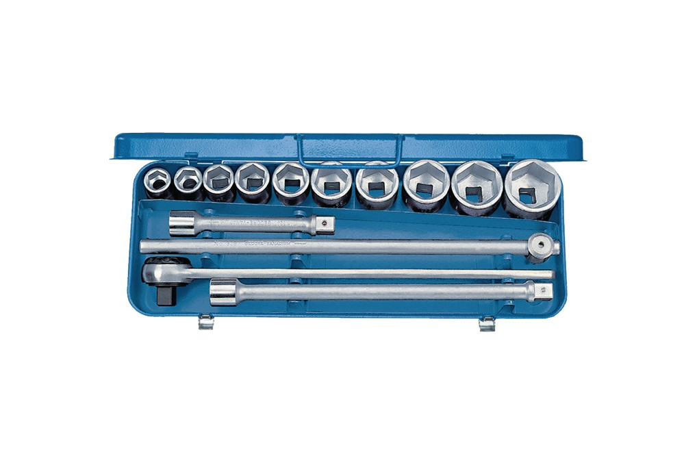 Steckschlüsselsatz 32 EMU 2 14 tlg.3 4 Zoll SW 22 50mm Z.50 6KT GEDORE