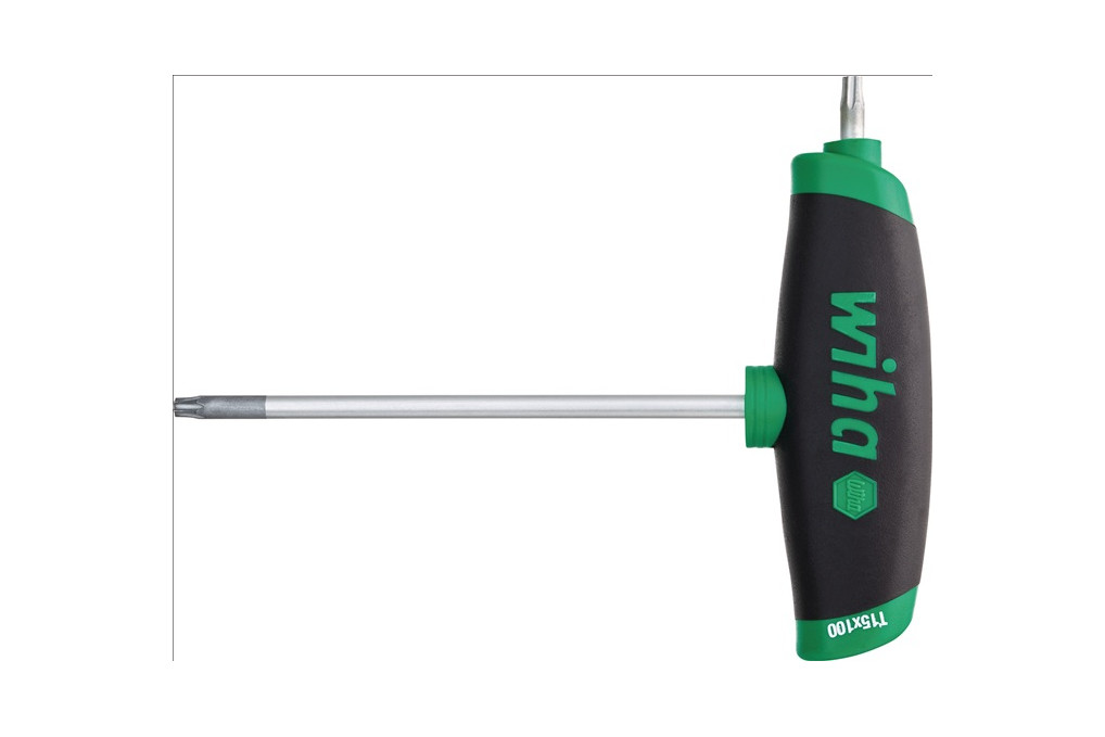 Schraubendreher m.Quergr.364DS T15x100mm TORX® m.Seitenabtr.WIHA