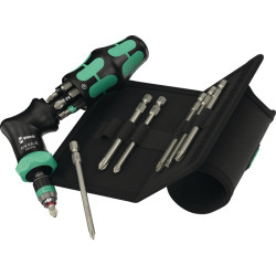 Magazinbithalter Kraftform Kompakt Pistol RA R 2 13 tlg.PH PZ TORX WERA