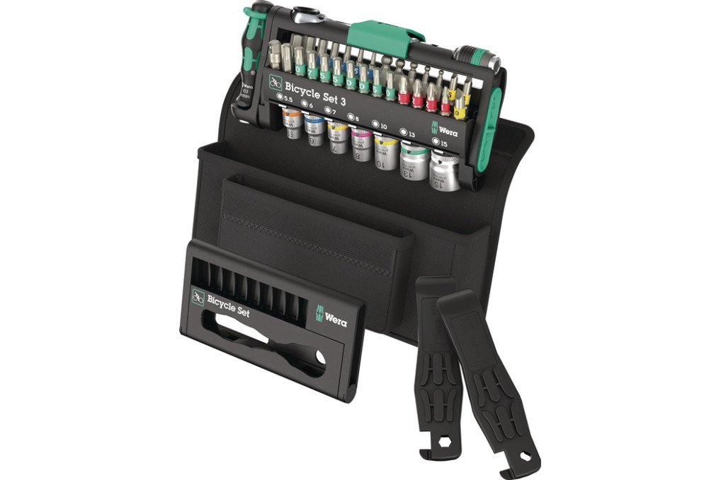 Bit  Steckschlüsselset Bicycle Set 3 41 tlg.BZT PH TORX® Schlitz 6 KT.WERA