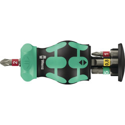 Magazinbithalter KK Stubby Magazin RA 1 6 tlg.BZT Schlitz PH TORX® WERA Magazinbithalter KK Stubby Magazin RA 1 6 tlg.BZT Schlitz PH TORX® WERA