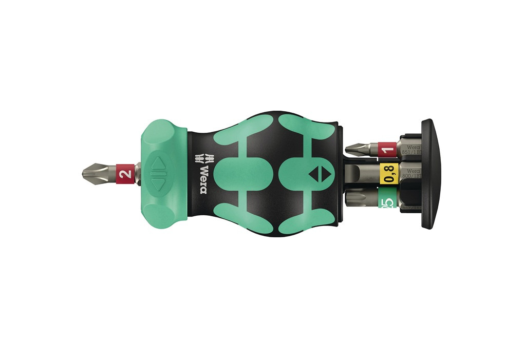 Magazinbithalter KK Stubby Magazin RA 1 6 tlg.BZT Schlitz PH TORX® WERA