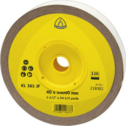 Schleifgeweberolle KL 385 JF 50mm K.40 f.Metall Korund KLINGSPOR