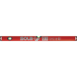 Wasserwaage BIG X 50cm Alu.rot ± 0,5 mm m 0 SOLA Wasserwaage BIG X 50cm Alu.rot ± 0,5 mm m 0 SOLA