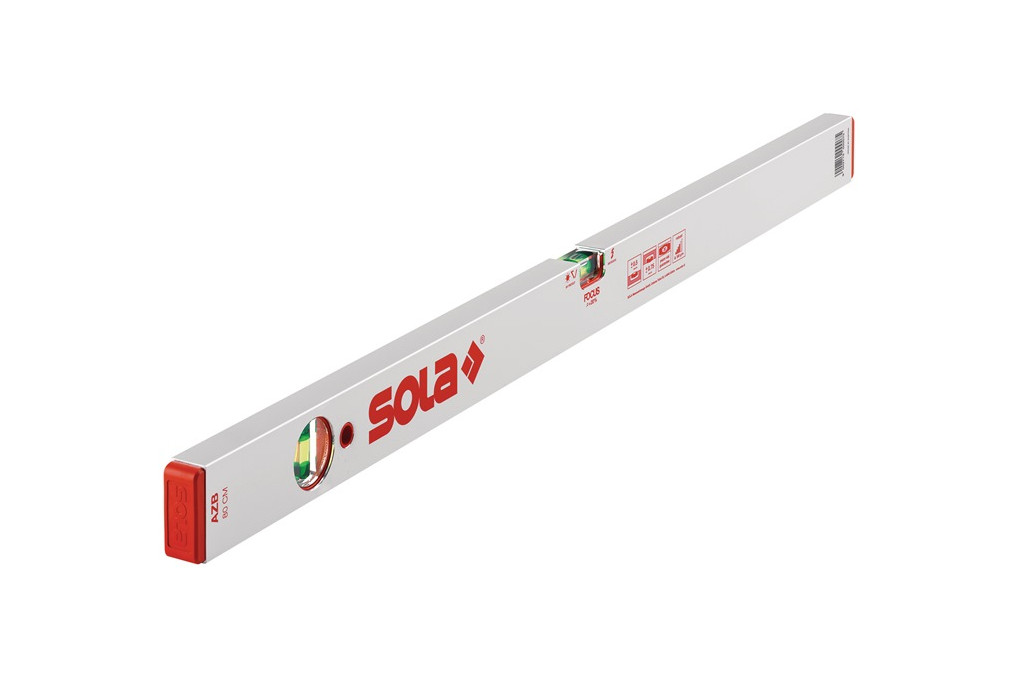 Wasserwaage AZB 20cm Alu.silber 0,5 mm m 0,50 mm m SOLA